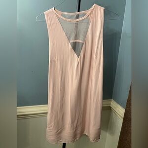 Silence + Noise Blush‎ Pink dress med